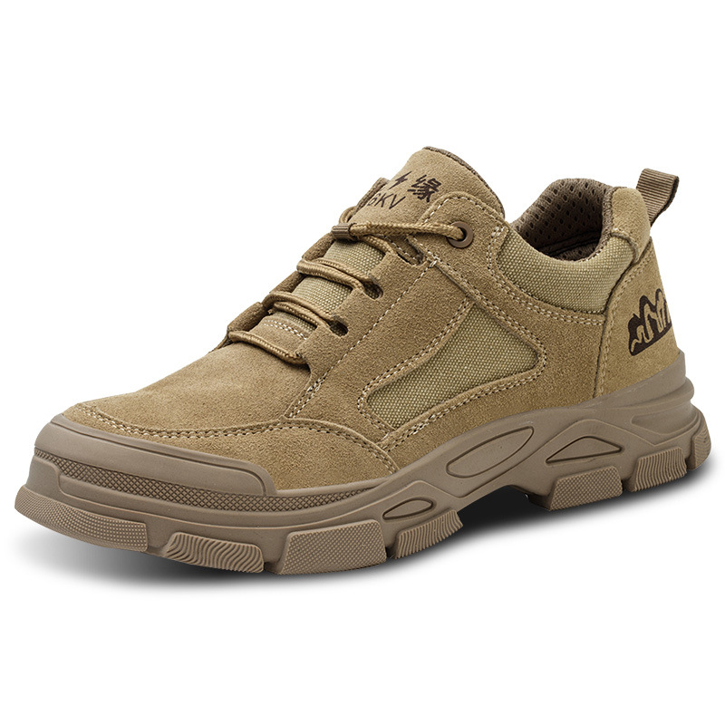 Old Butler Μονωμένα Εργατικά Παπούτσια, Χαμηλός Άνω, Δέρμα σουέ από βοοειδή, Αντι-Σπασίματα και Ηλεκτρική Μόνωση 6KV