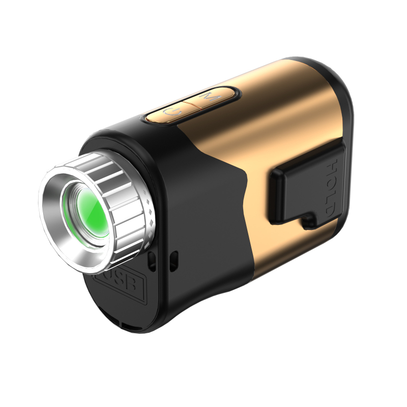 Rangefinder laser pentru golf, carcasă din aluminiu, seria F1000, rază 5–1500, mărci private autorizate