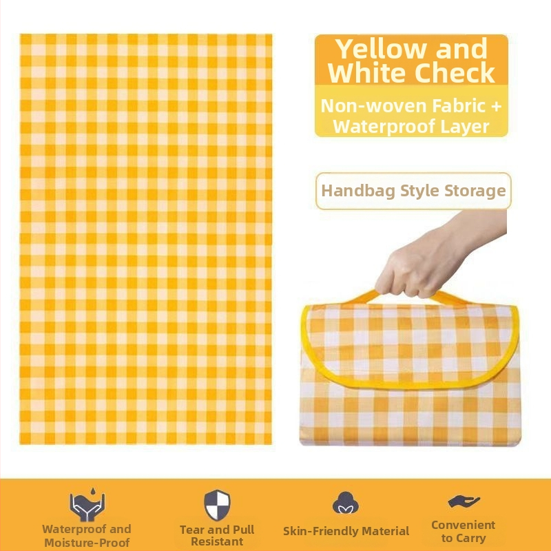 Πικνίκ χαλάκι – ανθεκτικό στην υγρασία, παχύτερο μη υφασμένο ύφασμα, φορητός αδιάβροχος στρώμα για παραλία, κάμπινγκ και πικνίκ