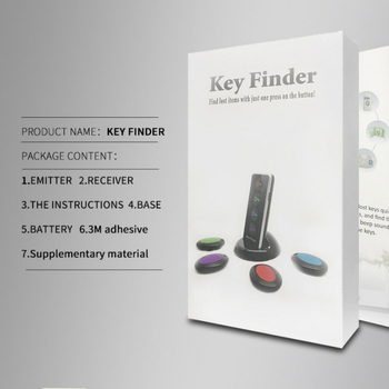 Безжичен търсач за ключове One-to-Four от Good xinda — преносим локатор за ключове, модел One-to-Four Keyfinder