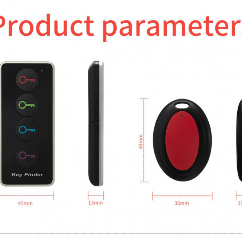 Безжичен търсач за ключове One-to-Four от Good xinda — преносим локатор за ключове, модел One-to-Four Keyfinder