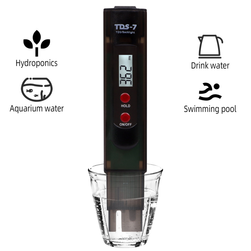 Αναλυτής ποιότητας νερού πολλαπλών παραμέτρων – μάρκα Trickle, μοντέλο TDS024, εύρος μέτρησης 0–9999, μέτρηση pH