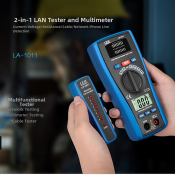LA-1011 viacúčelový tester s LAN testerom a multimetrom