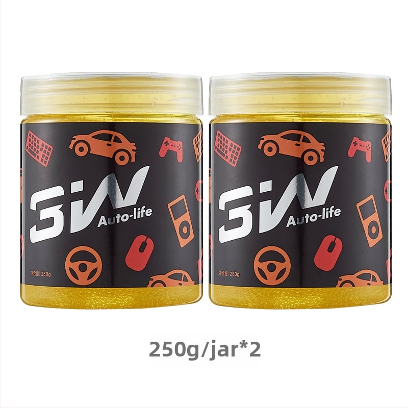 3W Πολυλειτουργικό Gel Καθαρισμού αυτοκινήτου για εσωτερικό χώρο και Πληκτρολόγιο, απαλό gel