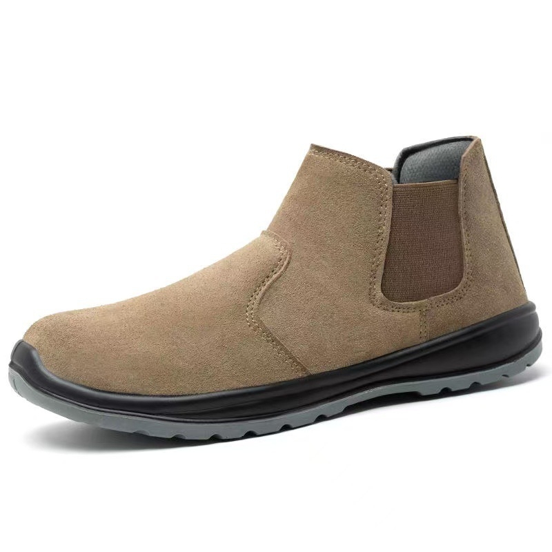 Παπούτσια ασφαλείας για συγκόλληση χωρίς κορδόνια, με μεταλλική προστασία δακτύλων, διαπνοή, αντι-χτυπήματος και αντι-διάτρησης, ελαφριά