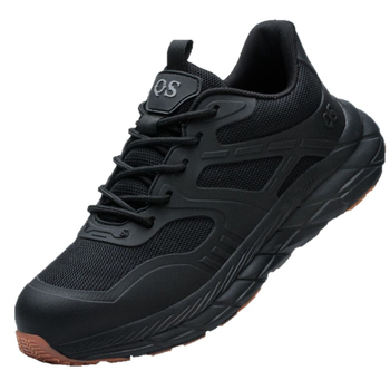 Pantofi de protecție pentru muncă pentru bărbați, partea superioară din mesh+TPU, vârf din oțel, anti-șoc, anti-perforație