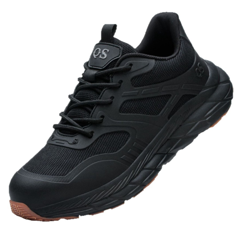 Pantofi de protecție pentru muncă pentru bărbați, partea superioară din mesh+TPU, vârf din oțel, anti-șoc, anti-perforație