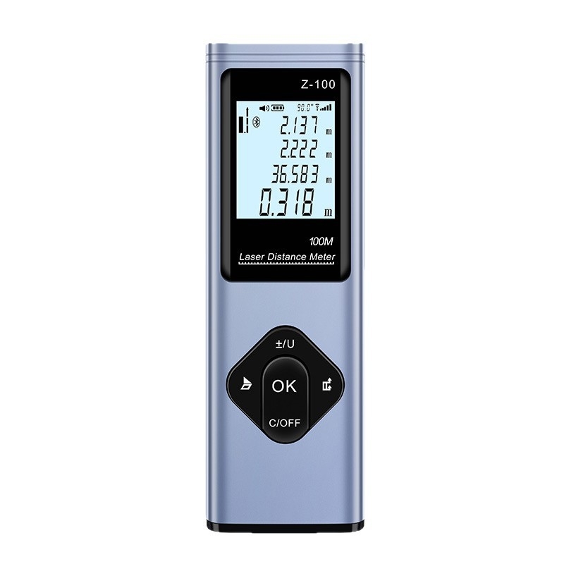 Μετρητής απόστασης λέιζερ με Bluetooth, ψηφιακός χάρακας για CAD σχέδια και μετρήσεις δωματίων