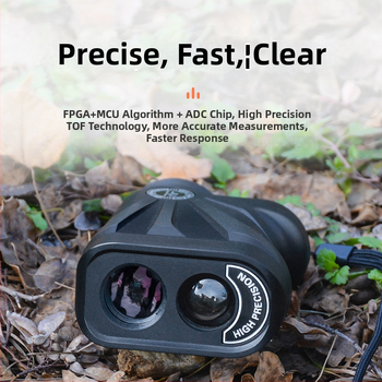 Brightsky Brt-gr02 Distanțometru cu laser pentru golf — rază 3–2000 m, precizie ±1 m, greutate 180 g, compensare înclinație