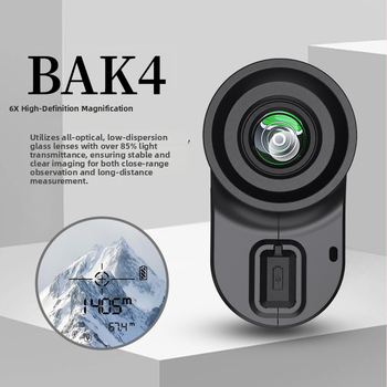 Golfový laserový distancometer s dosahom 2000 m, presnosť ±1 m, meranie vzdialenosti, výšky a uhla, golfový ďalekohľad