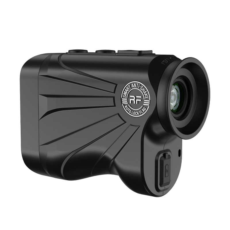 Distanțier laser pentru golf cu rază de până la 2000 m, precizie ±1 m, măsurare distanță, înălțime și unghi, telescop golf