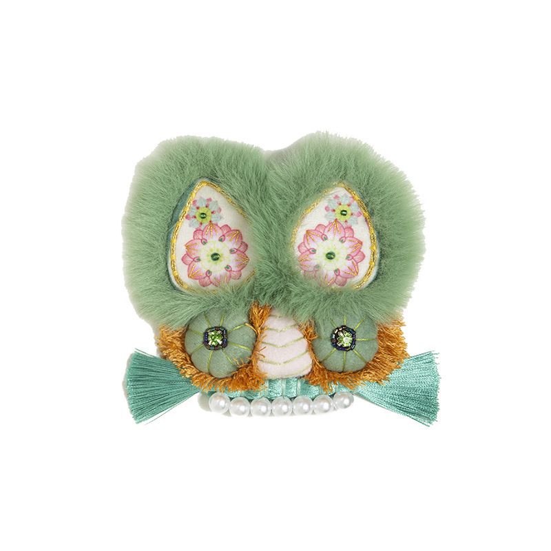 DIY hímző készlet: tigrisfej motívum cipőkhöz, vászon anyag, új kínai stílus, testreszabás nélküli