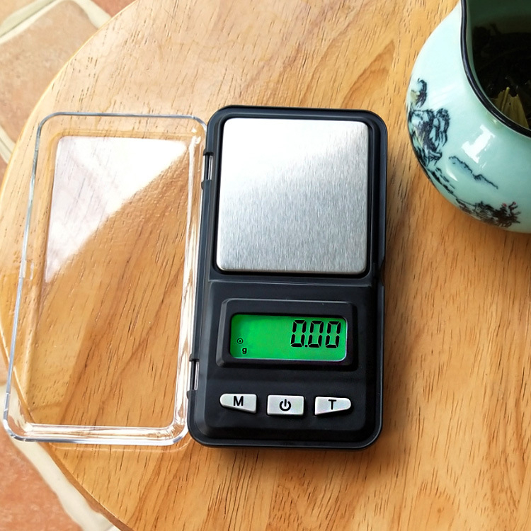 Precizna digitalna vaga 0,01 g za nakit i male predmete, prijenosna elektronička vaga (500 g/0,1 g, 200 g/0,01 g, 100 g/0,01 g)