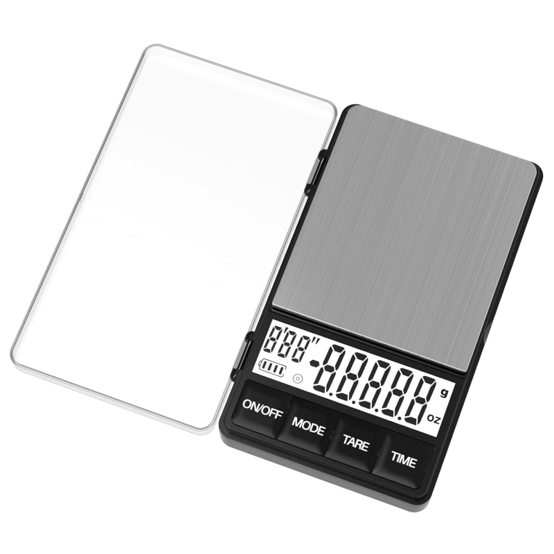 1 kg mini precizna džepna vaga za kuhinju, preciznost do 0,1 karata za nakit, dimenzije 122×69×20 mm