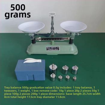 Sada závaží do podnosovej váhy pre výučbu fyziky: 100 g, 200 g, 500 g, 1 000 g, 2 000 g, 5 000 g
