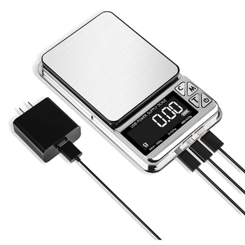 Višenamjenska mini vaga za nakit 0,01 g, elektronička džepna vaga za karat i grame