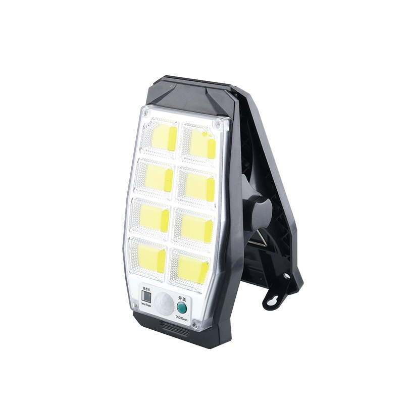 Solarna vanjska klips svjetiljka s induktivnim prekidačem, IP65, 24V, 3.7W, bijela svjetlost, lantern za balkon i dvorište