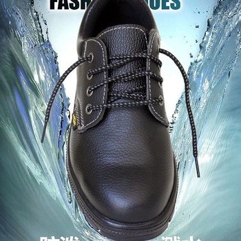 Pantofi de protecție pentru muncă cu vârf din oțel, design low-top, Microfiber Leather; Rezistenți la uzură, anti-perforație, anti-șoc, rezistenți la căldură, anti-derapare