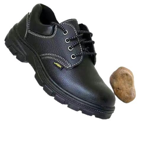 Pantofi de protecție pentru muncă cu vârf din oțel, design low-top, Microfiber Leather; Rezistenți la uzură, anti-perforație, anti-șoc, rezistenți la căldură, anti-derapare