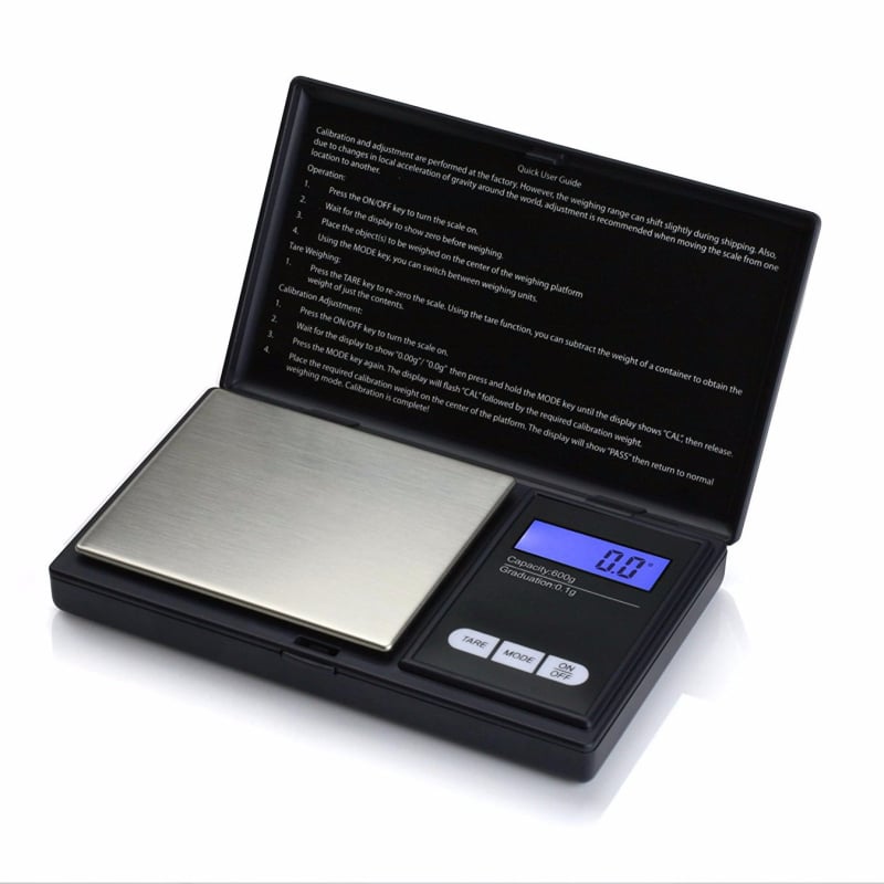 CX-258 Precizna mini vaga za nakit, rezolucija 0.01 g, raspon mjere 0.01–500 g, napajanje baterijama AAA