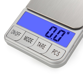 Baiheng BAH-K80 mini elektronička vaga za nakit, 2 kg/0,1 g, višefunkcionalna, napajanje AAA×2