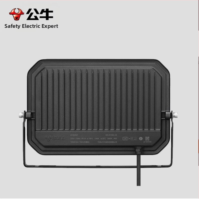 Bull LED προβολέας, εξωτερικός αδιάβροχος προβολέας, 50-200W, γωνία δέσμης 100°, 220V, IP65, 4250-17000 lm