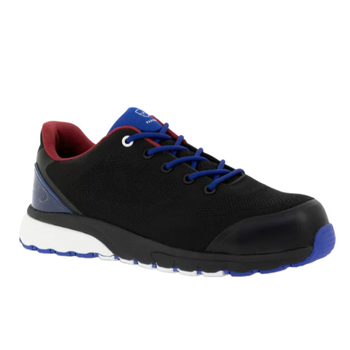 PARADE SLALUM Topánky bezpečnosti — priedušné, protišmykové, proti perforácii, proti statickej elektřine; Materiál: mikrovláknová koža + pletená sieťka; Prstový chránič z nemetalického kompozitného materiálu