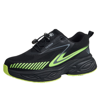 Sigurne cipele s čeličnim vrhom, otporne na udarce i probijanje, slip-on, niski gornji dio, mrežasti vrh