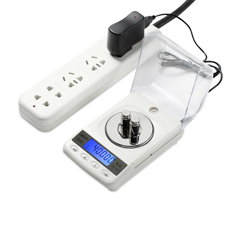 Laboratorijska precizna vaga za nakit, rezolucija 0,001 g, karat vaga, mini elektronička vaga za nakit