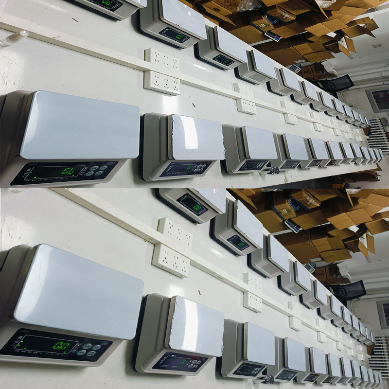 Beiheng Bh801s vodootporna elektronička kuhinjska vaga za svježu robu, 0–30 kg, rezolucija 0.1–5 g, punjiva i mrežno napajanje, dimenzije 185×240×275 mm