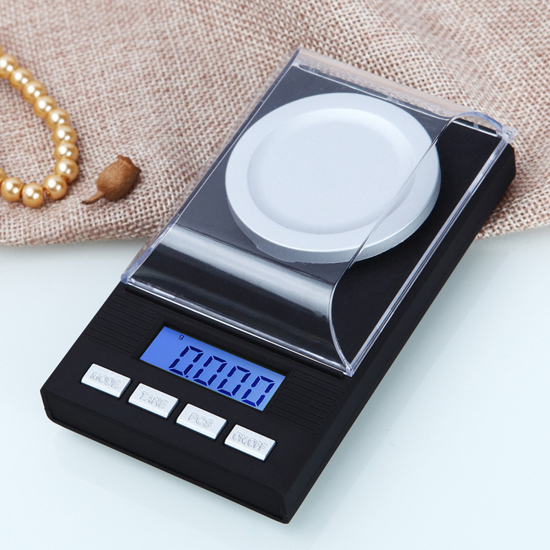 CX-128 precizna džepna vaga za nakit, 0.001 g preciznost, karat mjera, kompaktna elektronička vaga u gramima