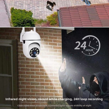 Jiakasi W100 Bezdrôtová WiFi Inteligentná Domáca Bezpečnostná Kamera s Diaľkovým Sieťovým Videorekordérom, HD – Všetko-v-1 Jednotka