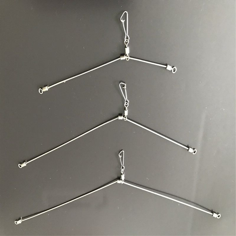 Ribarska vaga za balans - nehrđajući čelik, poluplutajući, pravilan tip, dizajn s jednom linijom | Brand: Happy fishing friends | Podrijetlo: Kina