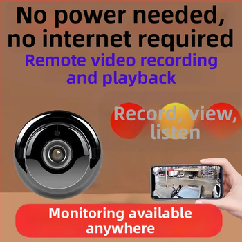 HD kućna kamera za nadzor sa 360° pogledom, infracrveno noćno vidno i snimanje videa