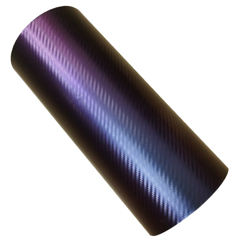 Ταινία αλλαγής χρώματος αυτοκινήτου με υφή ανθρακονημάτων, επικάλυψη PVC, ματ φινίρισμα, πλήρης κάλυψη ολόκληρου αυτοκινήτου