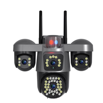 WiFi/4G vanjska dome kamera s noćnim vidom 0.00001 lx, SNR > 44 dB, -20 do 55 °C, 12V DC