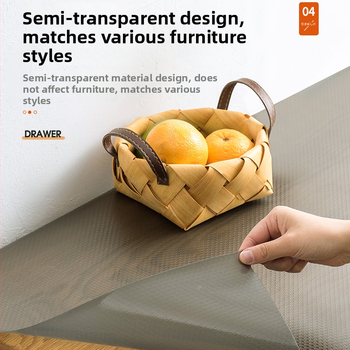 Plastová proti vlhkosti podložka do zásuviek a skriniek, nordického štýlu; odolná voči olejom a vode, proti plesniam