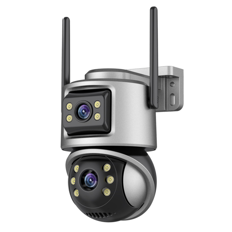 ICSEE Vezeték nélküli megfigyelő kamera – kültéri, időjárásálló, 1/3\" érzékelő, 3,6 mm objektív, IR éjjeli látás 12 m-ig, mozgás- és emberi test észlelés