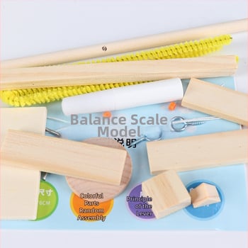 Ξύλινο παιχνίδι ισορροπίας, DIY εκπαιδευτικό σετ συναρμολόγησης για ηλικίες 7–14 ετών; 3C κατηγορία: Άλλα παιχνίδια μέχρι 14
