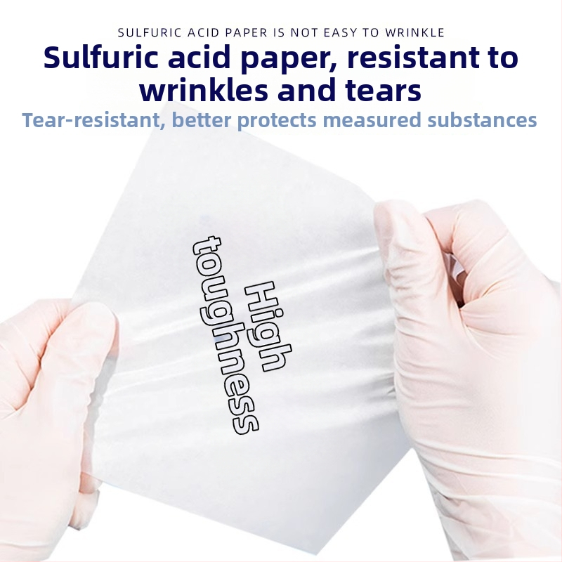 Robende Laboratórny vážiaci papier – zhrubnutý, sírová kyselina odolný papier, lesklý povrch, Premium, Výrobca: Nantong Weining Experimental Equipment Co., Ltd