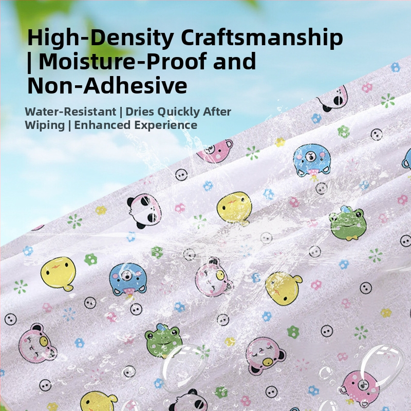 Externá jednorazová pikniková deka – vlhkotesná, prenosná, hrubšia vodotesná podložka na kempovanie; 90% netkané textílie + 10% PE, PVC vrstva