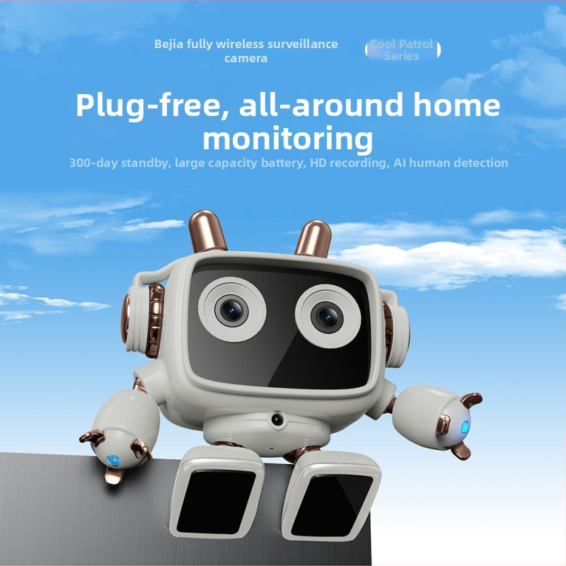 AI WiFi kamera na monitorovanie (1080p, 3,6 mm objektív, nočné videnie, zabudovaný mikrofón, upozornenie proti krádeži)