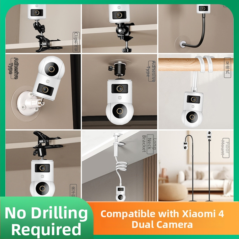 Stenový držiak na kameru pre dohľad, otočný o 360° pre základnú dosku s dvojitou kamerou; materiál: hardvér; povrchová úprava: vstrekované; pôvod: Jieyang, Guangdong