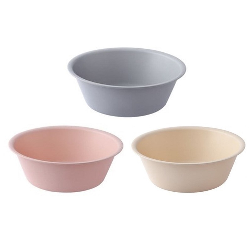 Vas plastic în stil japonez, cu pereți îngroșați, pentru uz casnic, Balance Dawn, 200 g, pentru spălarea rufelor, spălarea legumelor, depozitare, spălarea picioarelor și a feței