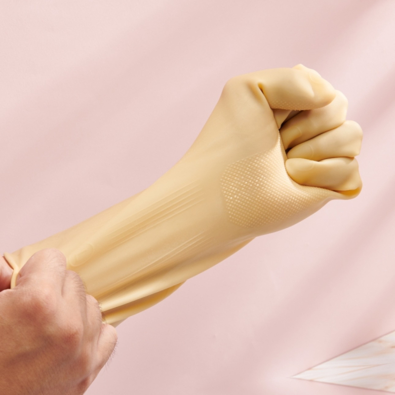 Baixiang A3 Λατέξ Γάντια Κουζίνας – Αδιάβροχα, Ανθεκτικά στην Τριβή, Ανθεκτικά σε Οξέα και Αλκάλια