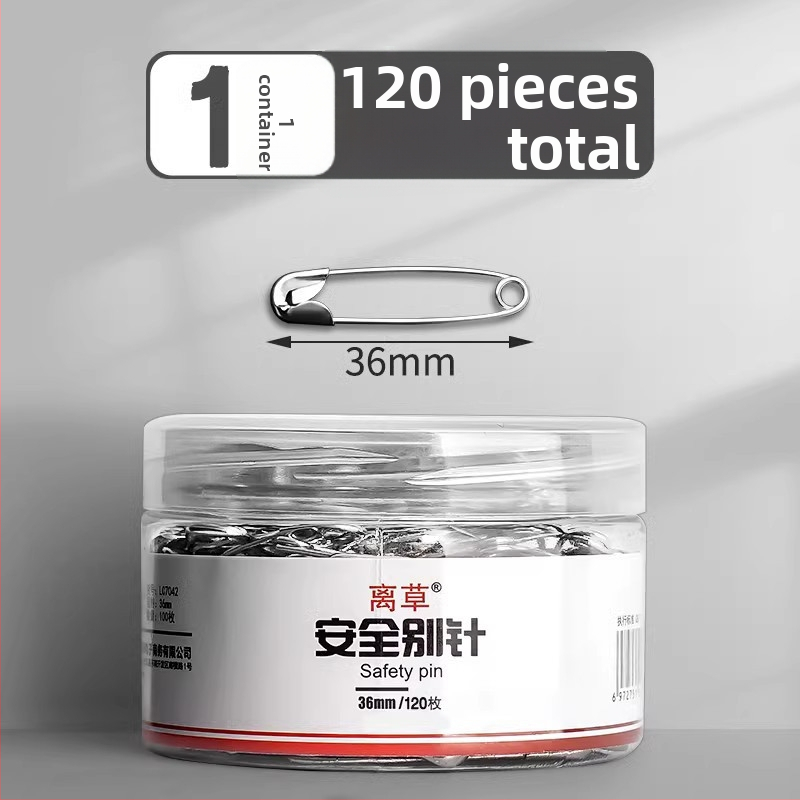 Vintage bezpečnostná spona na oblečenie – Go grass LC7020, balené v krabici