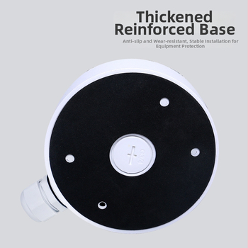 Nástenný držiak na kameru z hliníkovej zliatiny so skrytým kabelovým boxom, 360° otáčanie, model 1280-DM21