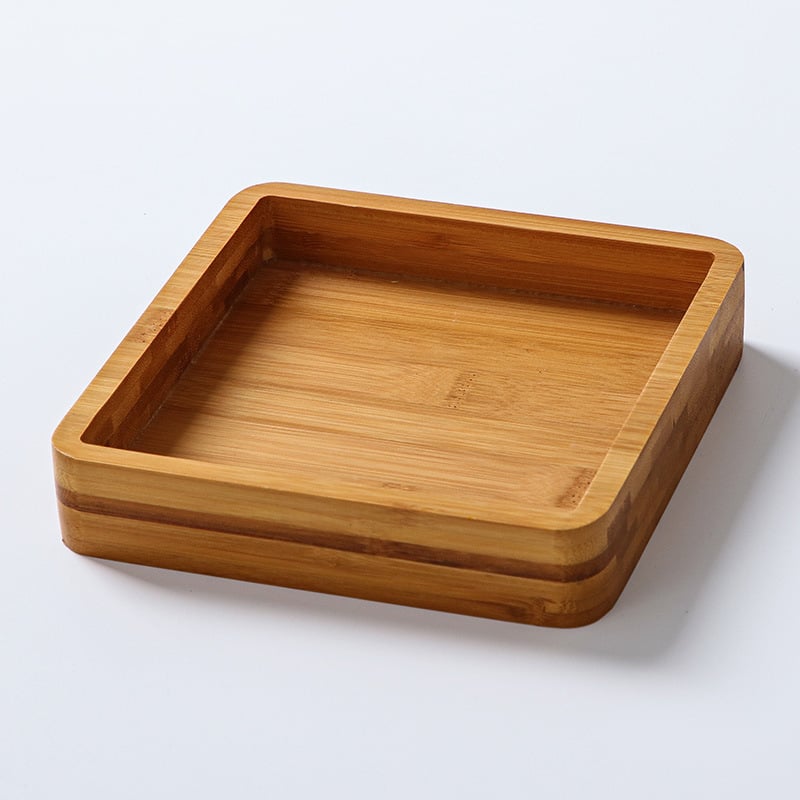 Квадратна керамична чиния за сосове, микровълнова безопасна, печат на лого, възможност за персонализация