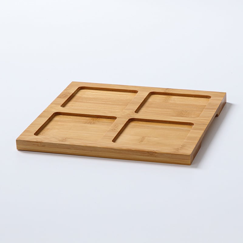 Квадратна керамична чиния за сосове, микровълнова безопасна, печат на лого, възможност за персонализация