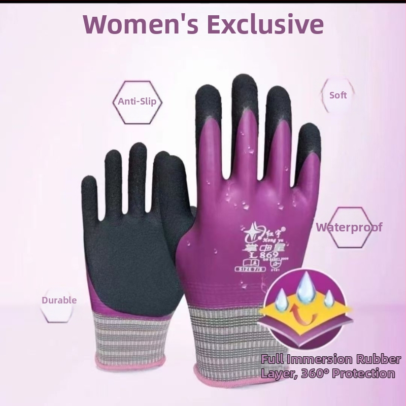 Star Universe Pracovné ochranné rukavice – nepremokavé, odolné voči olejom, protišmykové, opotrebovaniu odolné, priedušné